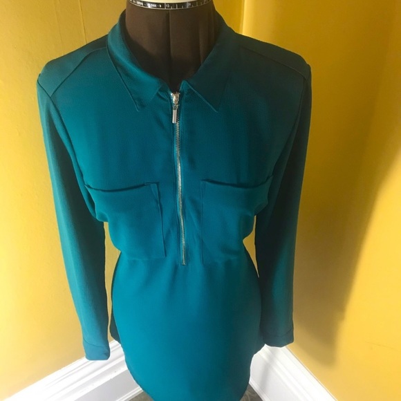 Dynamite NWT Belted Dress - Picture 2 of 6